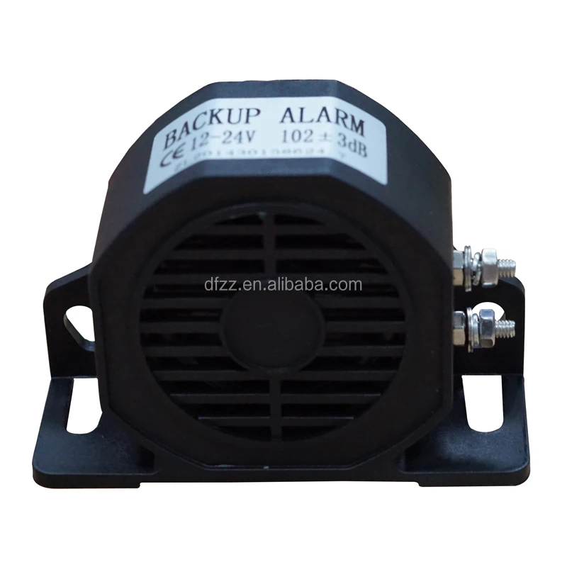 Duralast Back Up Alarm BiBi 102dB Black Truck Safety Factory directly sales DC 12-24V Back Alarm