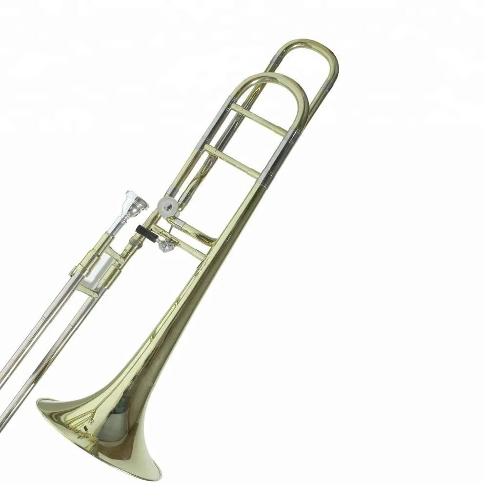 
Professional Wholesale Price Big Manufacturer Quality B Flat with F key Tenor Slide Trombone 