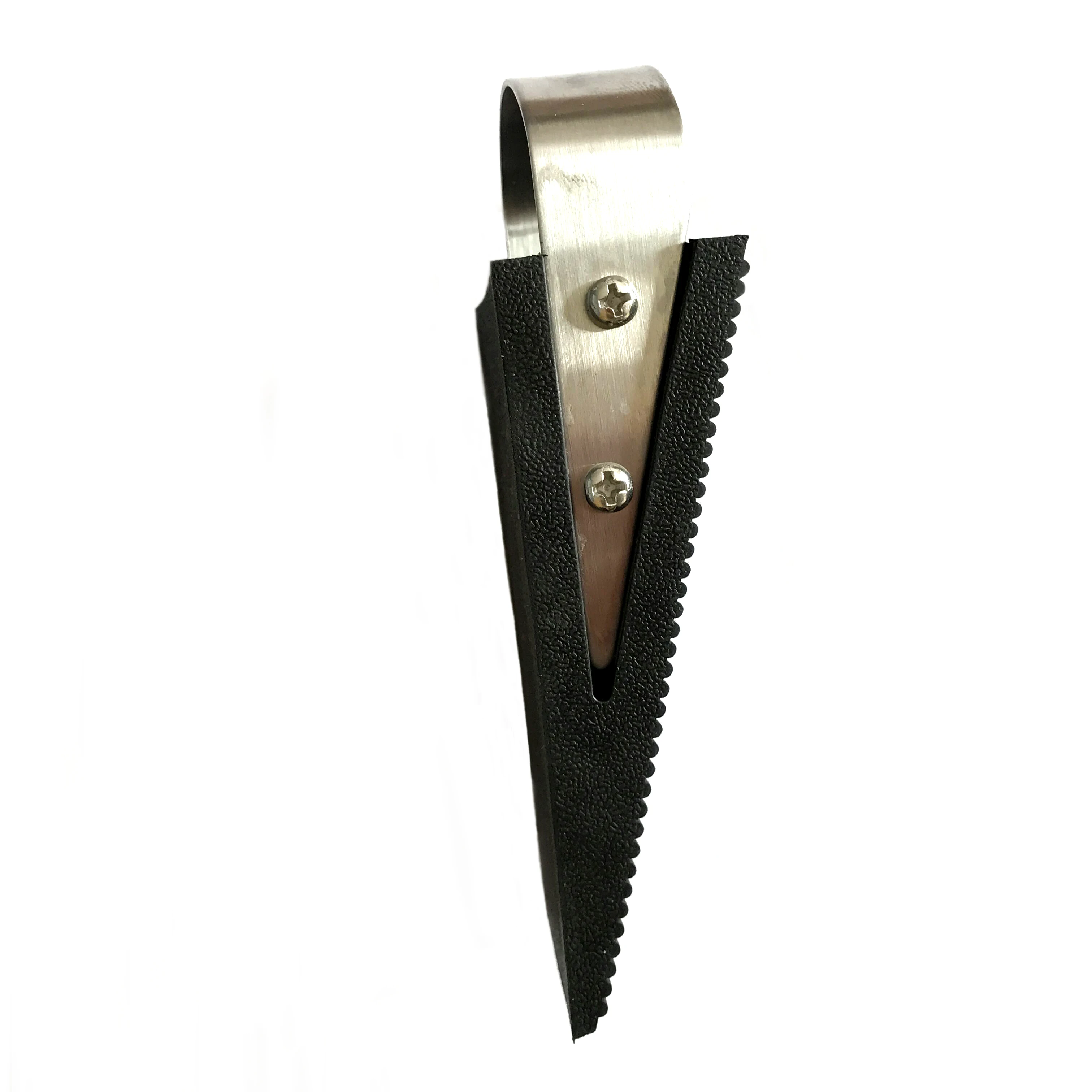 Прочная резиновая дверная пробка/дверной клин с ручкой из нержавеющей стали