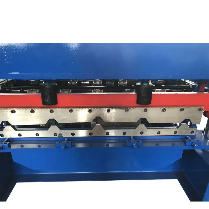 Automatic roof panels tile roll forming making machine