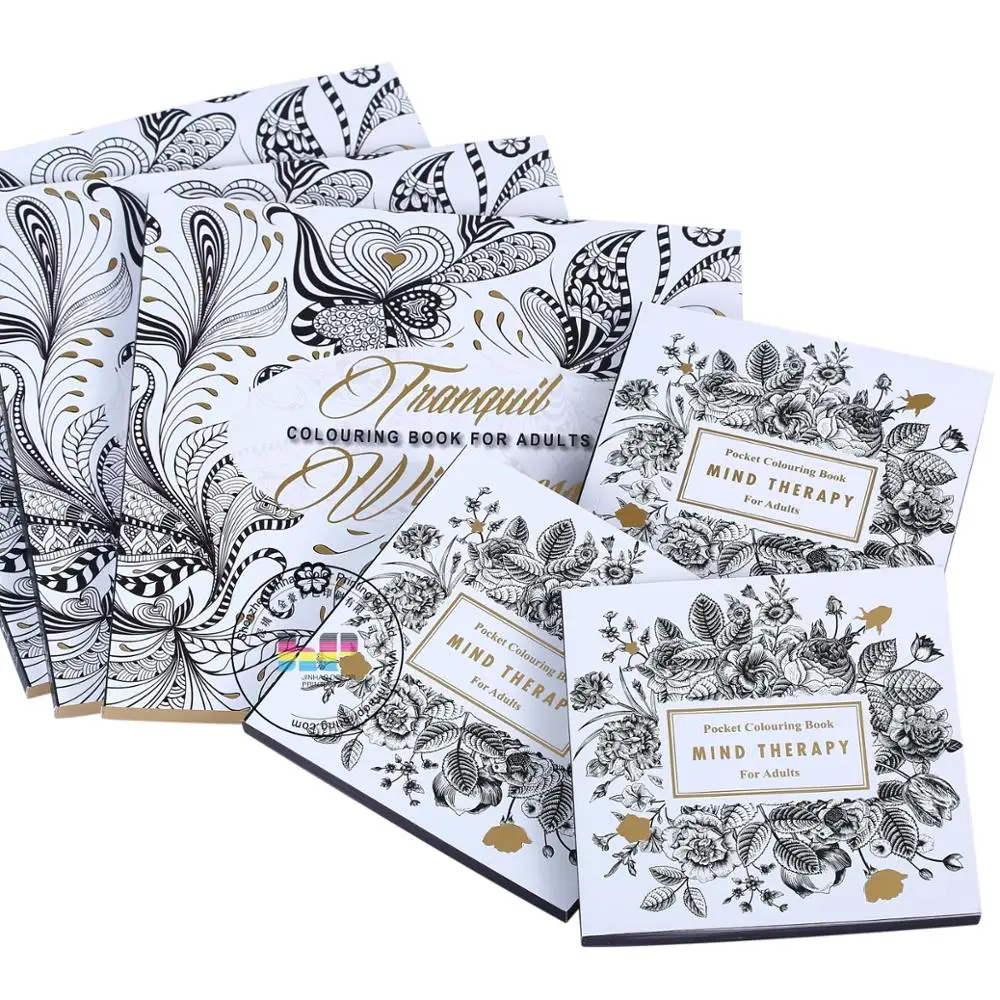 Custom size coloring book printing service