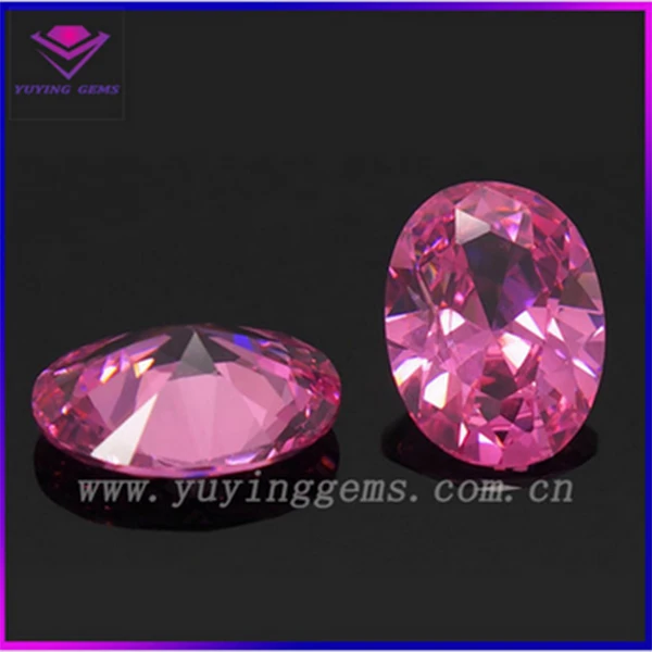 
3*5mm China Rough Diamonds For Sale Oval Shape Zirconia Raw Diamonds for Jewelry 