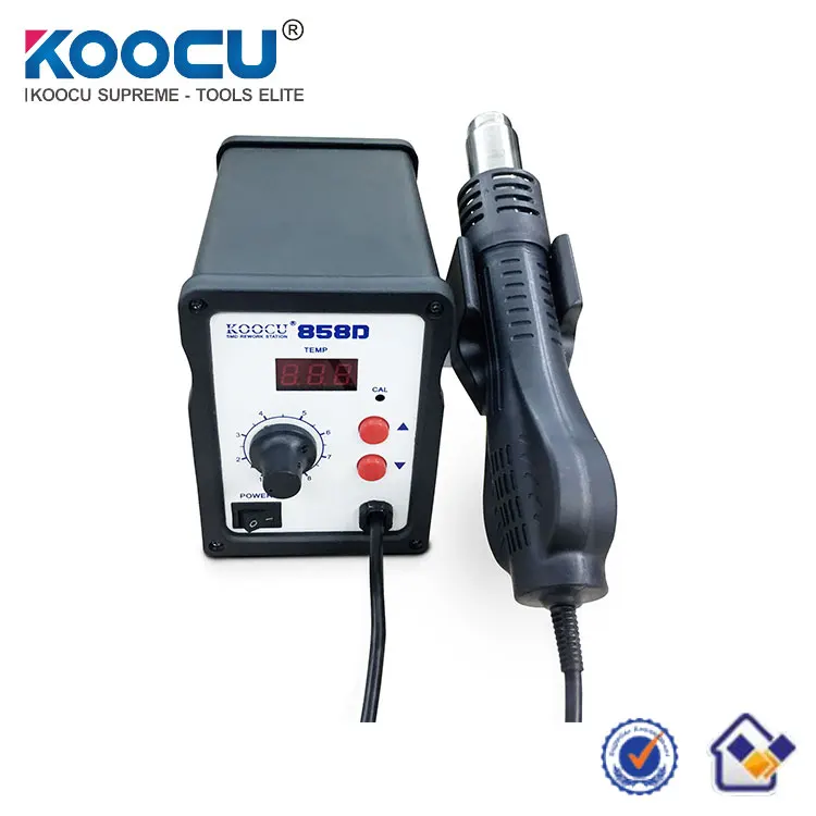 [KOOCU] portable SMD 2 in 1 Hot Air Gun Soldering Iron Mobile Phone BGA Rework Station