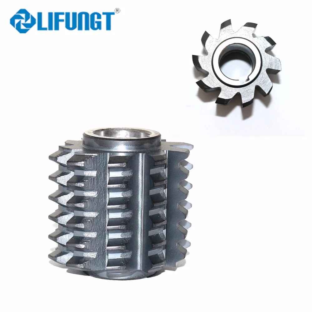 customized hss M2.5 involute gear hobbing cutter