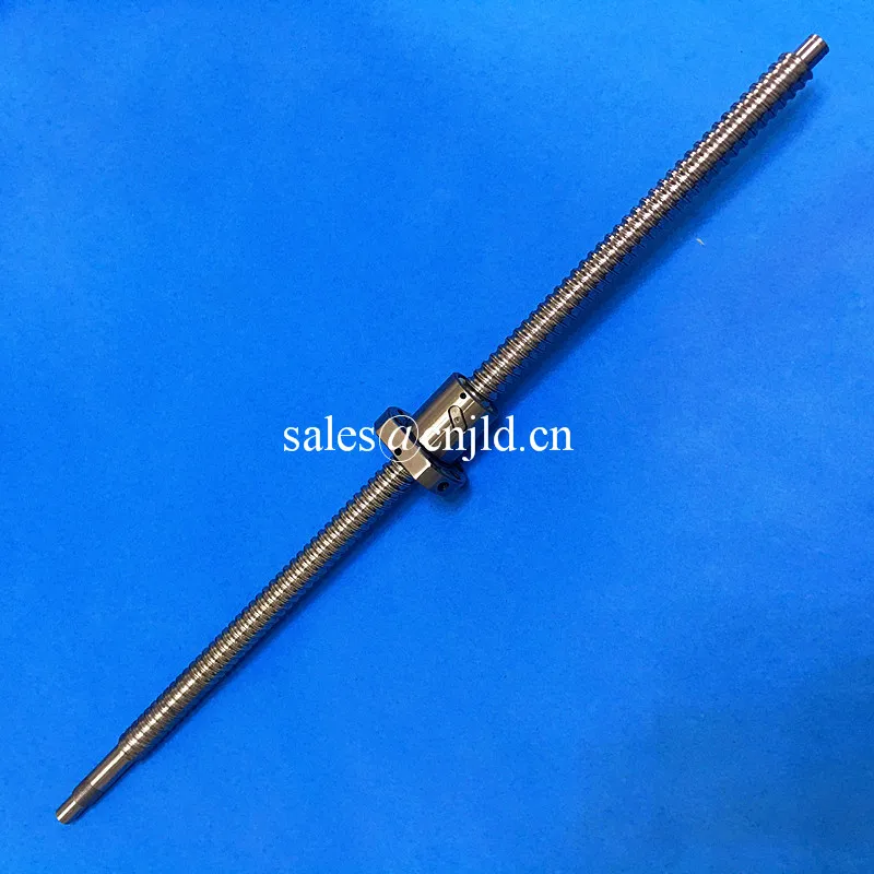 Rolled Thread Ball Screw SFU 1204 L 1000mm rail and nut for CNC machine