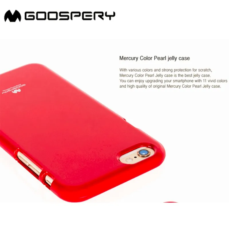 New year promotion Mercury Goospery I Jelly phone case For Iphone 6 Plus