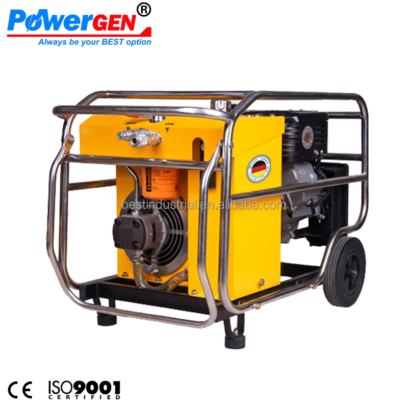 POWER-GEN Super Robust 13HP 30 LPM Hydraulic Power Pack and Breaker