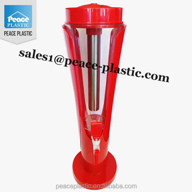 
Hot Sale Customized Widely Used tabletop beer dispenser New Products Beer Tower for sales plastic beer tower 