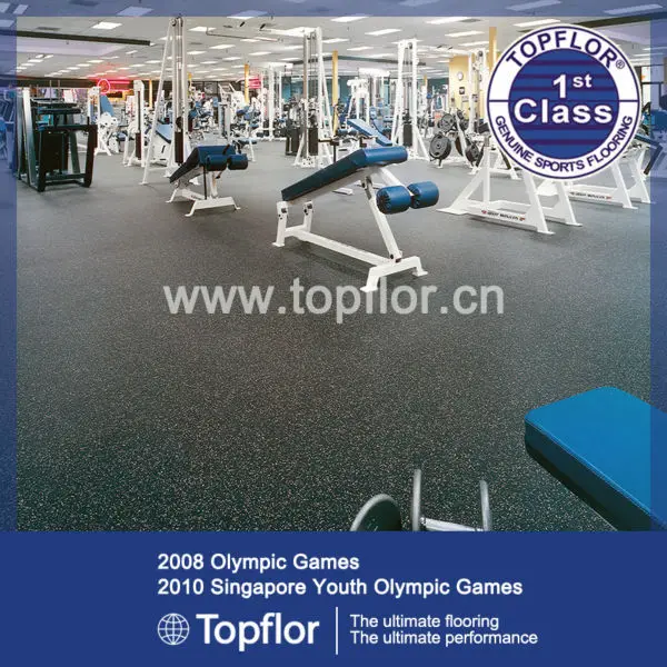 
Topflor Indoor Rubber Floor for Gym Floor Mat 