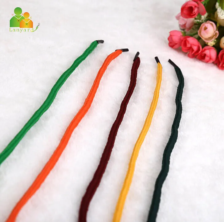 Color Round Shoe Laces, Wholesale Design Shoe Laces Hot Sale Custom Net Shoelace Shoes Accessory Fashion 500 Pairs Customized