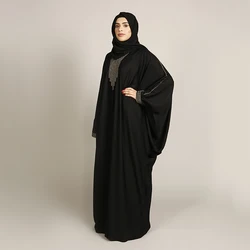 Islamic traditional arabian thobe black men arab robe