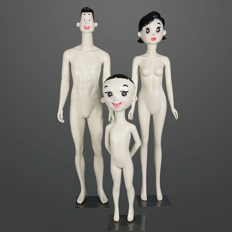 XINJI Fashion Used Skin Female Mannequins Handsome Male Mannequin Sale Realistic Cute Child Doll Manikin