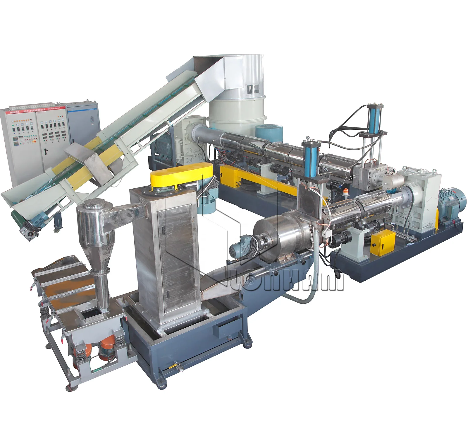PE PP Film Granulation Production Line