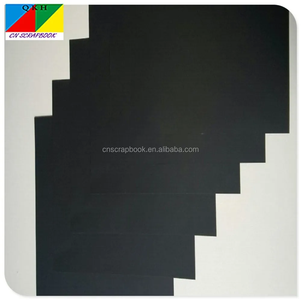 thick black paper board cardboard sheets