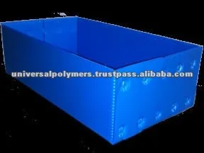 Plastic crates for logistic