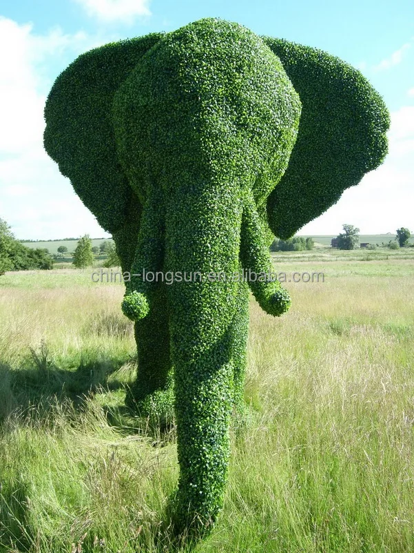 LSWS15122620 China wholesale custom made style artificial boxwood sculpture for landscaping