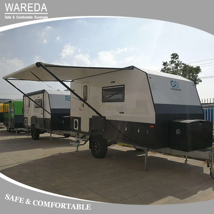 Outdoor Manual Camping Trailer Motorhome Accessories Awning