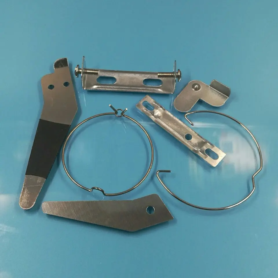 Spring Steel Tent Tube Lock Spring V Shaped Snap Push Button Spring Clip