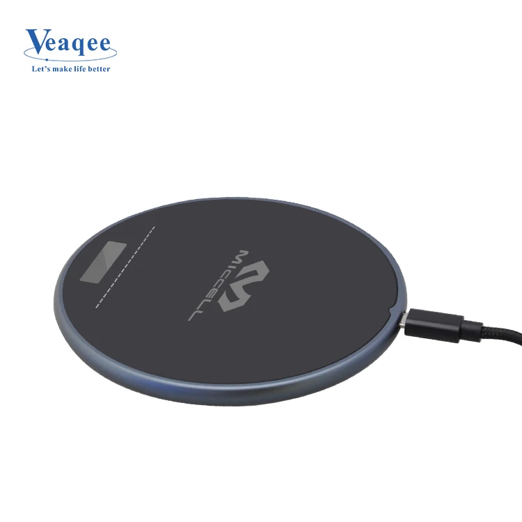 ЖК-дисплей быстро Беспроводное зарядное устройство подставка для мобильного телефона