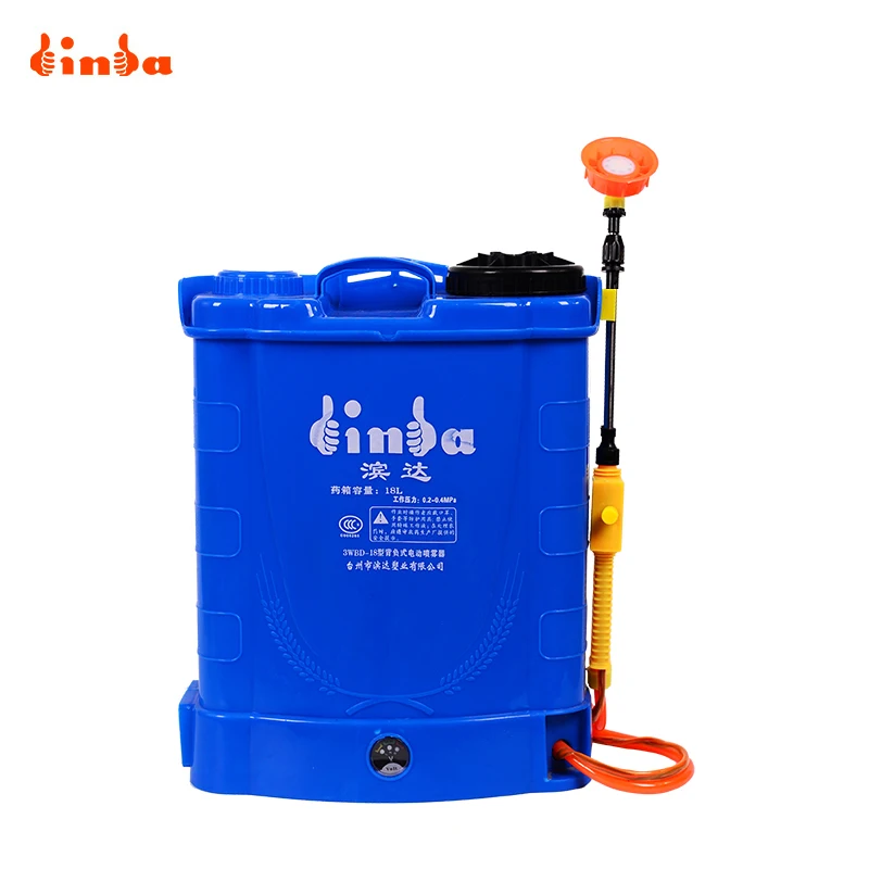 18L Plastic Agricultura Battery Electric Knapsack Sprayer HX-18D
