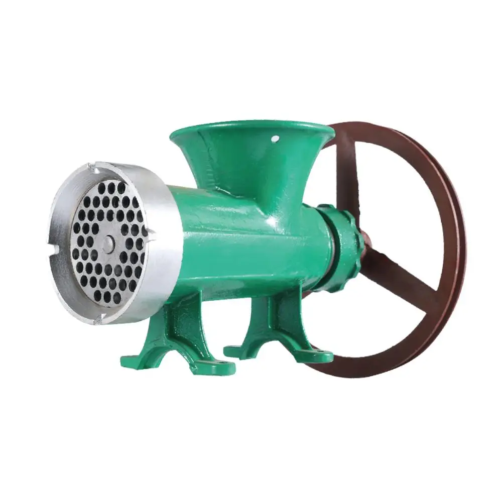 Size 22 32 42 Industrial Commercial Household Big Wheel Electric And Manual Meat Grinder