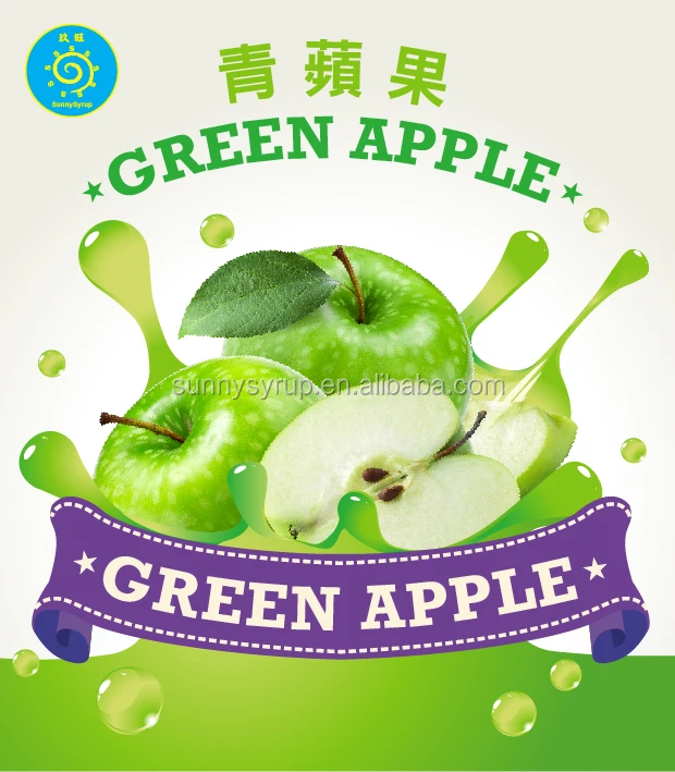 Green Apple Concentrated Juice & Syrup