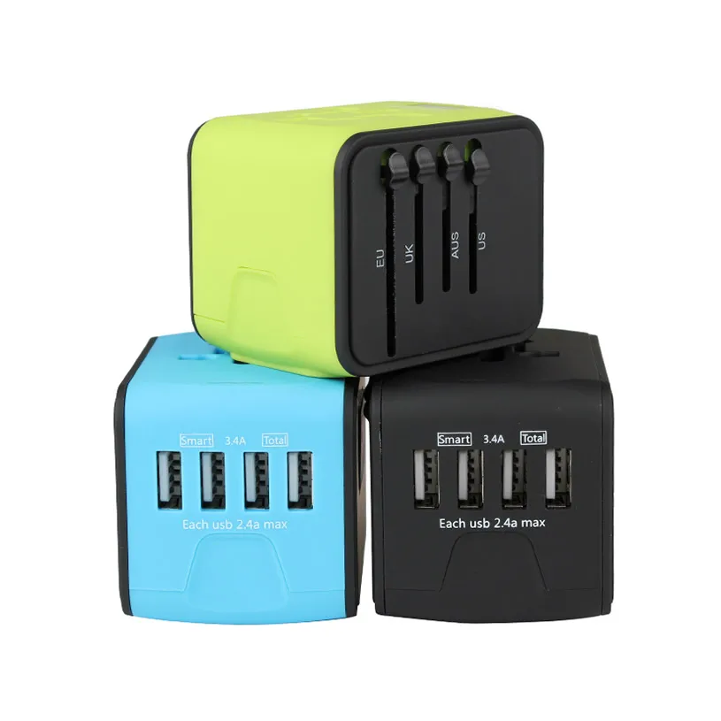 Otravel 2017 new arrival best selling best quality cheapest price 4 usb adaptor universal travel adaptor