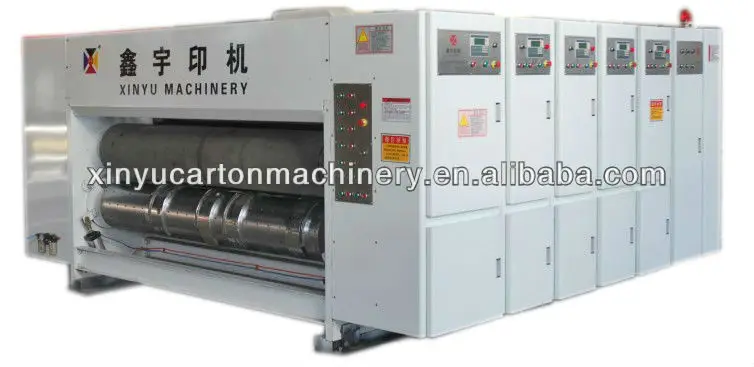 экономической скорости переднего края поворотной подачи печатного графику с 4 лезвия высечки комбинированные машины