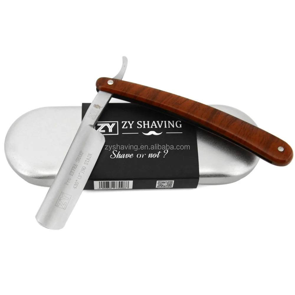 ZY-430 Shave Ready Shaving Barber Straight Razor Stainless Steel