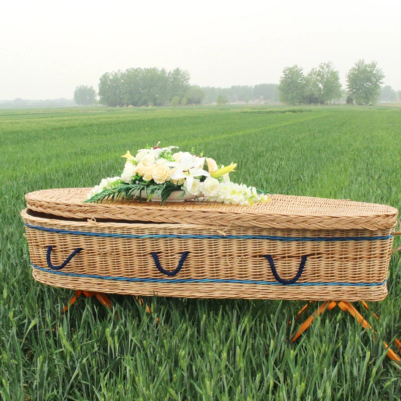 Top Quality Cheap Handles American Style Luxury Coffin Caskets