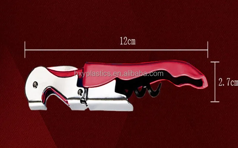 HXY 104 Custom No MOQ 55g Stock Multifunction Opener Stainless Steel Screw Wine Corkscrew Disposable, Wine Waiters Corkscrew