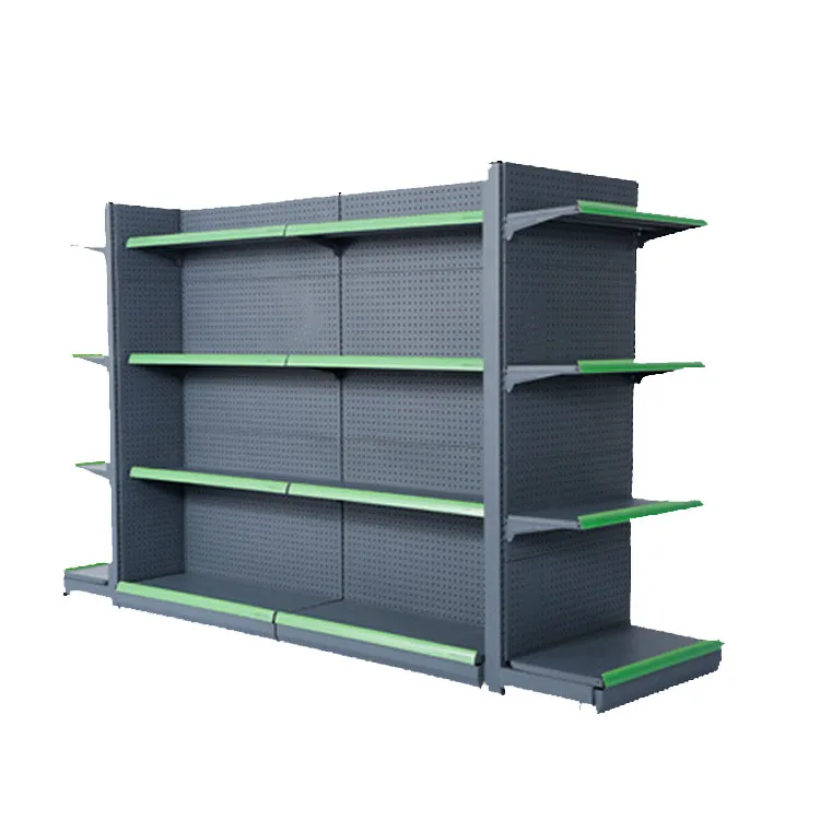 
hot sale cheap gondola retail rack display shelving 
