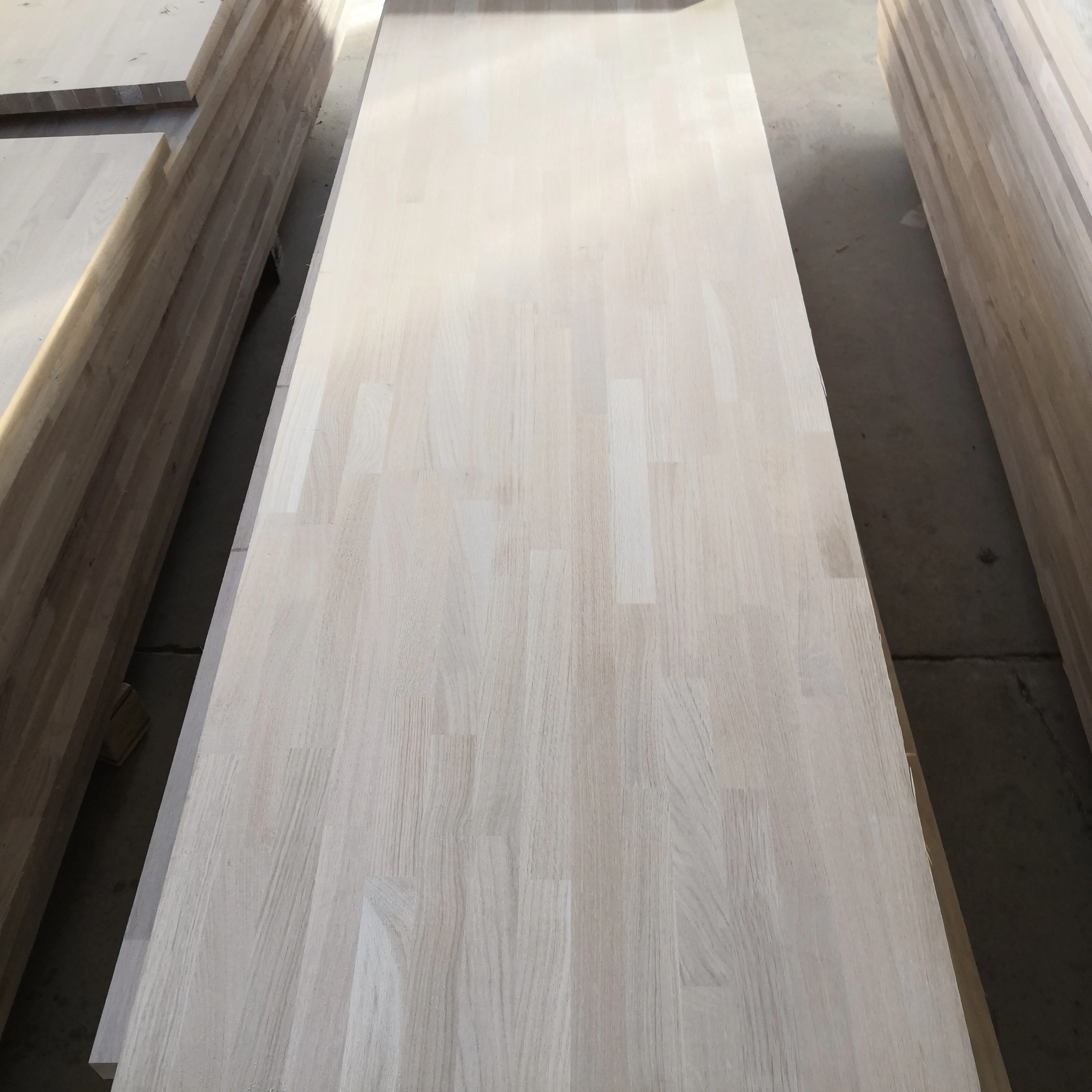 Best Quality white oak finger  jointed board / oak FJP /finger joint wood board