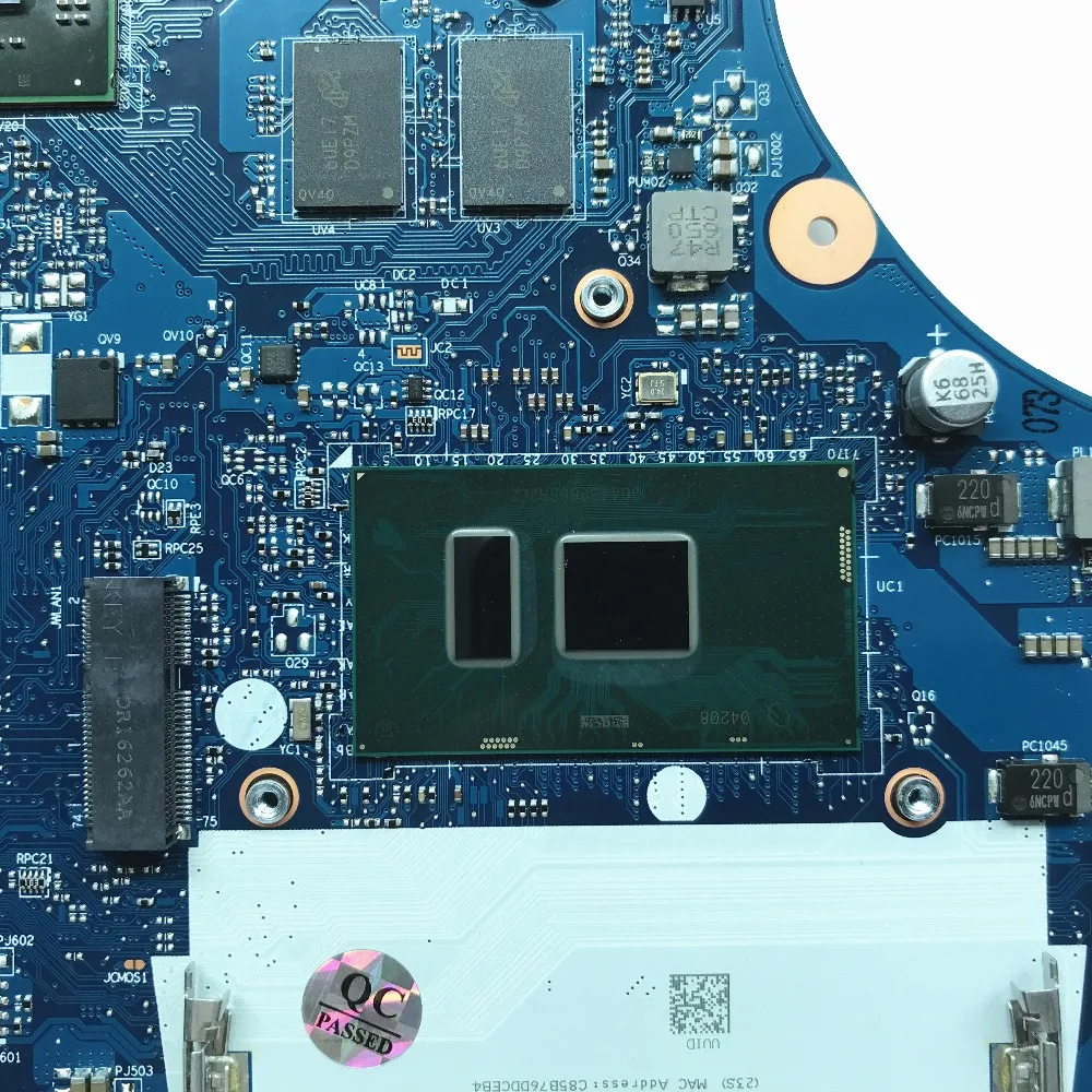 BMWQ1/BMWQ2 NM-A481 For Thinkpad 300-15ISK Laptop Motherboard 5B20K38211 With i7-6500U Processor R5 330M/2GB GPU