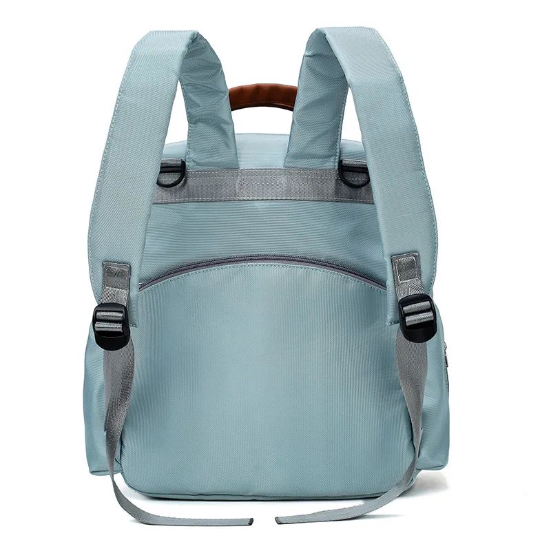 cheap top rated cute  blue polyester baby boy big diaper bag tote backpack diaper bags for moms