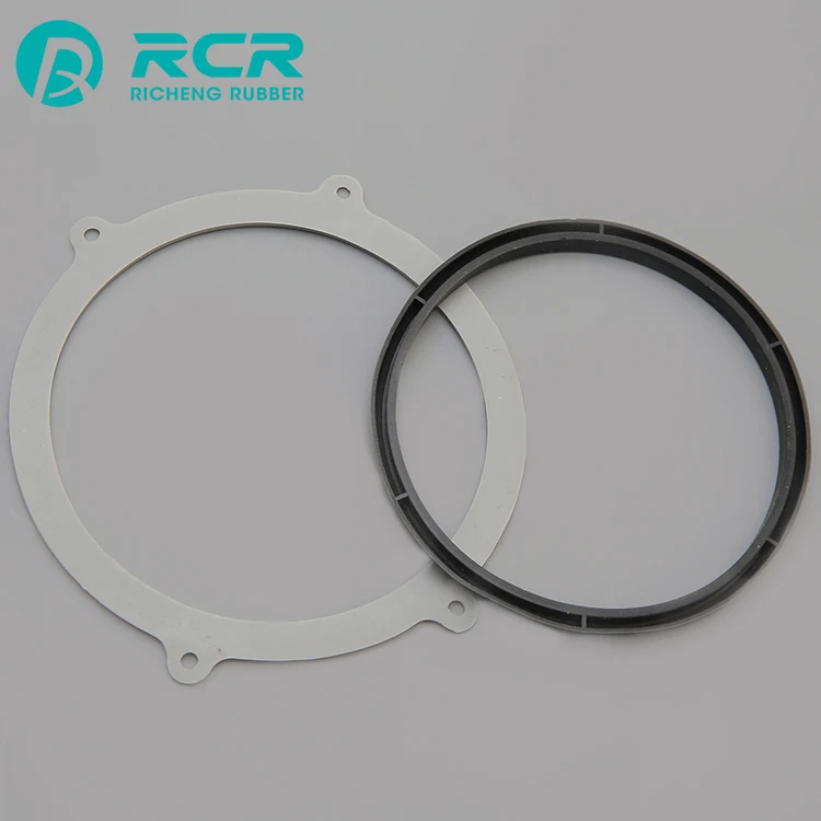 
Heat Resistant Customized color round ring / state silicone rubber seal gaskets for Commercial appliances 