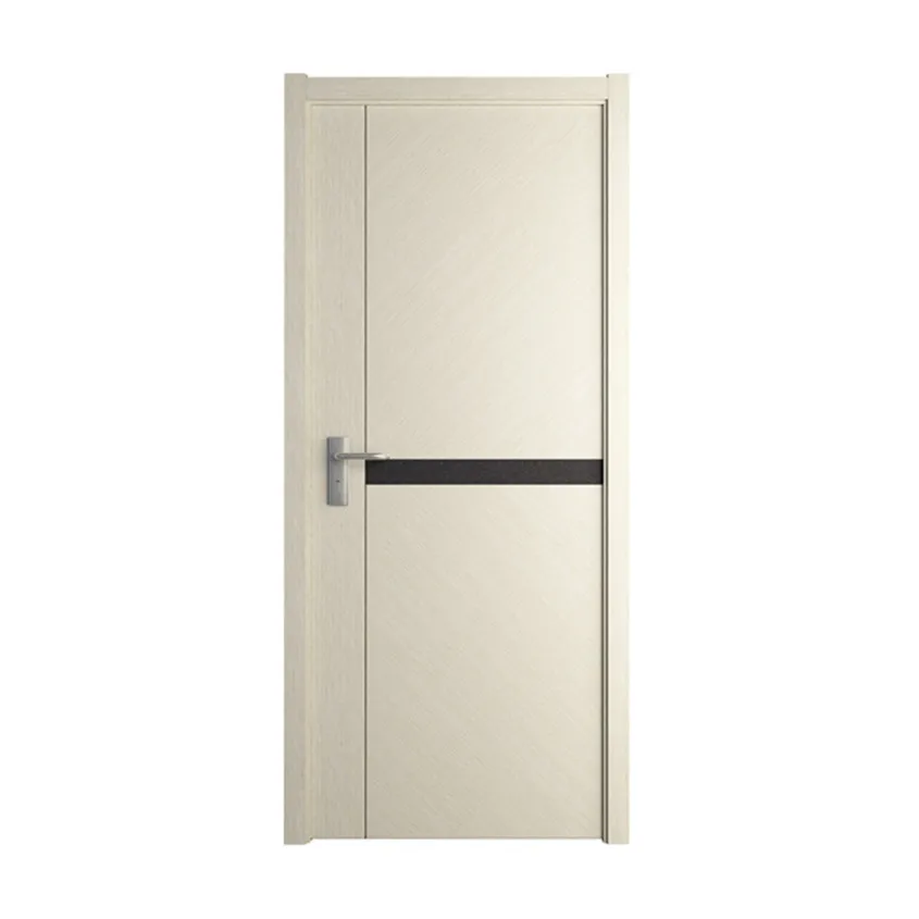 High Quality Manufacturers Custom Wooden Doors With Frame Melamine Door Skin Sheet Foreign White Hotel Security Doors