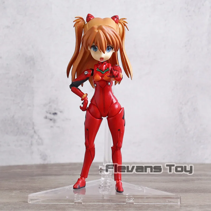 EVA Parfom F011 Evangelion Shikinami Asuka Langley Cute Action Figure New In Box