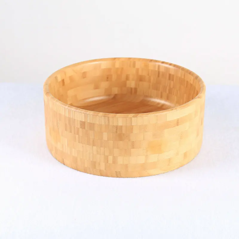 BAMBKIN bamboo round bathroom wash basin bambo bowl sink waterproof