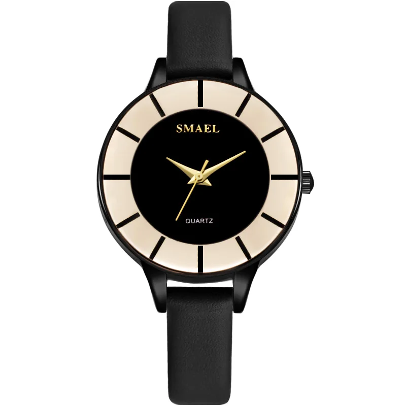 
Smael SL1909 simple design quartz movement watches for women girls 