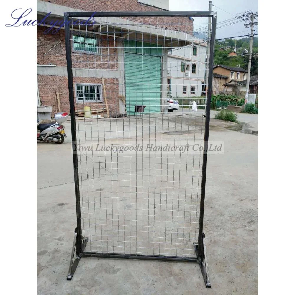 LDJ446 wholesale 1x1m popular selling metal grid sheet for artificial flower wall