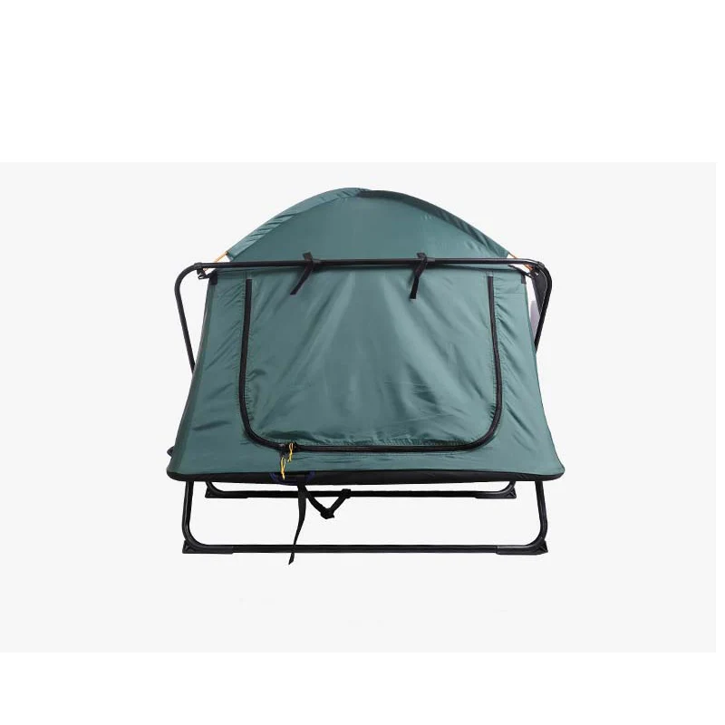 large luxury family sound proof canvas tent - Outdoor Traveling waterproof folding bed camping tent