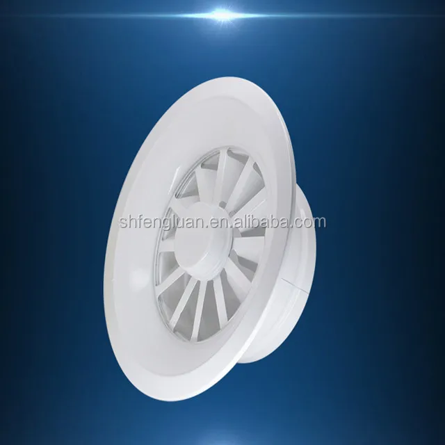 factory direct HVAC system air conditioning ceiling spiral wind flow mouth