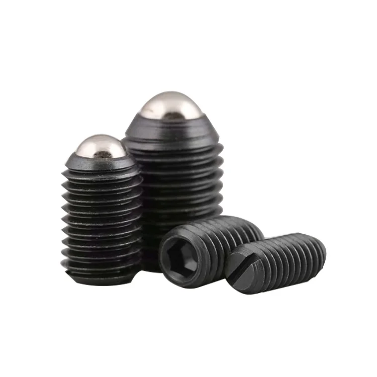 metal metric ball point bearing hexagon socket set screw  soft tip set screw