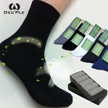 10pcs=5pair High Quality 2014 Brand New Men Socks male Bamboo cotton Autumn-Winter sport socks&striped socks for men free Size