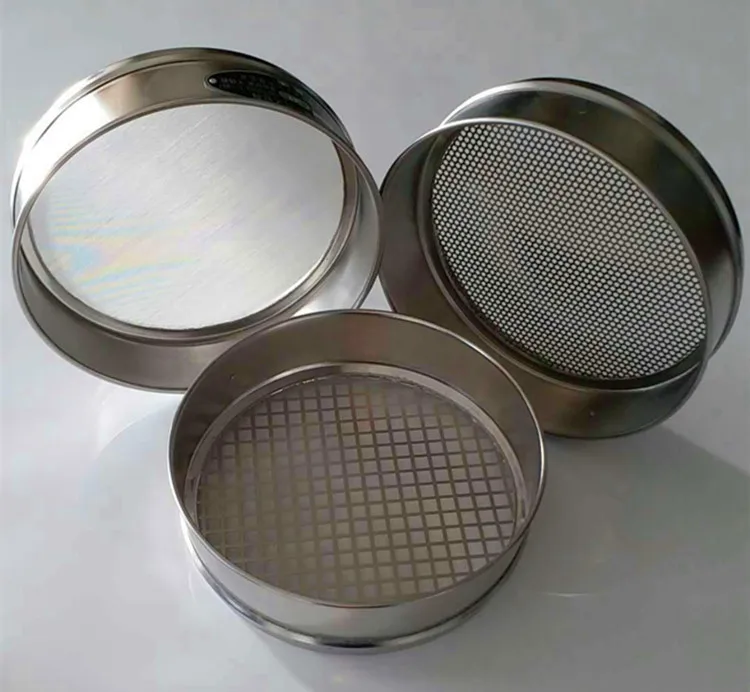 Стандартное сито из нержавеющей стали ASTM и для тестирования