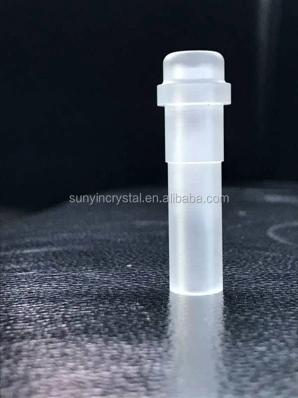 Factory Price Transparent High Mechanical Strength Sapphire Tube Glass For Hair Removal Machine