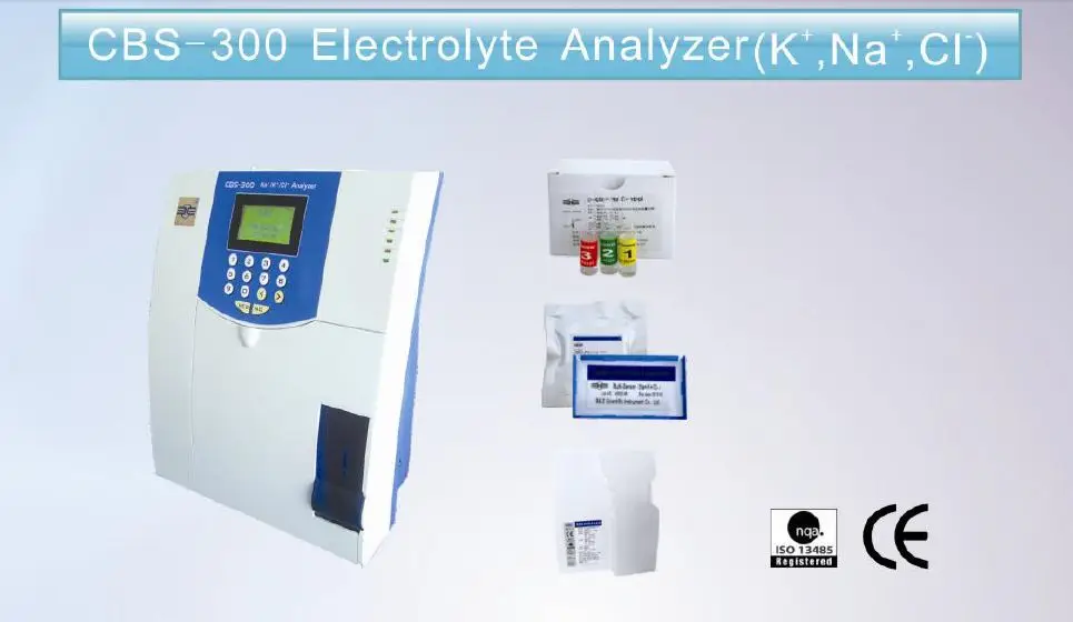 
 Электролитный анализатор (K + ,Na +, Cl-,Ca +,Ph)  