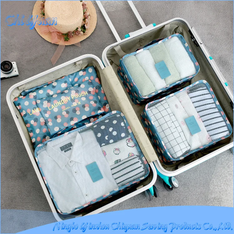 
Travel Shirts Shoes Accessories 7pcs A Set Luggage Packing Cubes Set 