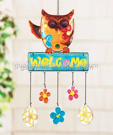 Пользовательские Оптовые Пользовательские садовые украшения Дешевые Стеклянные Колокольчики оптовая продажа